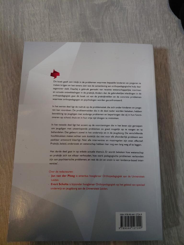 Orthopedagogische probleemvelden en voorzieningen