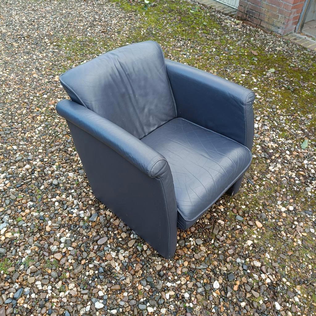 2 Zwarte Fauteuils - Gratis Ophalen