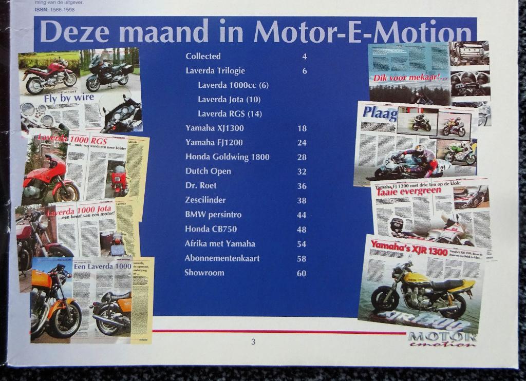 Motor Emotion 3-2001