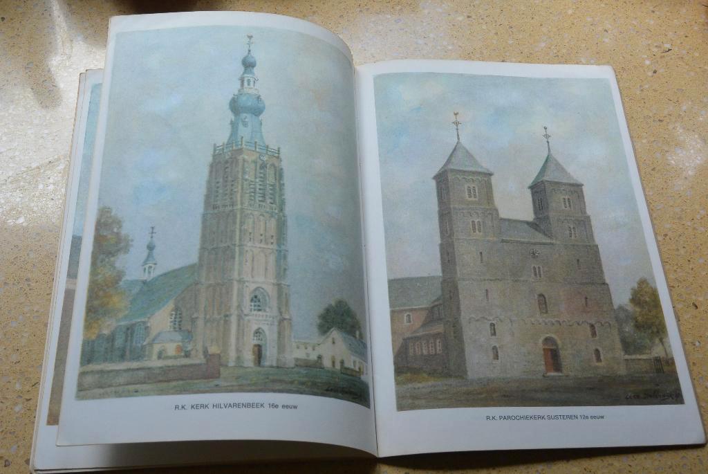 Oude kerktorens in Nederland Leen Molendijk 32 aquarellen