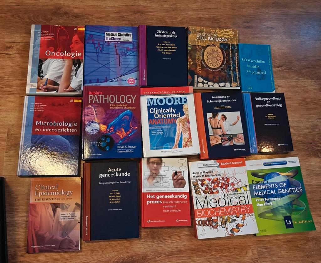 Studieboeken Geneeskunde - Gratis/Kleine Bijdrage