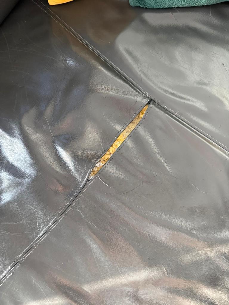 Grijze Leolux hoekbank