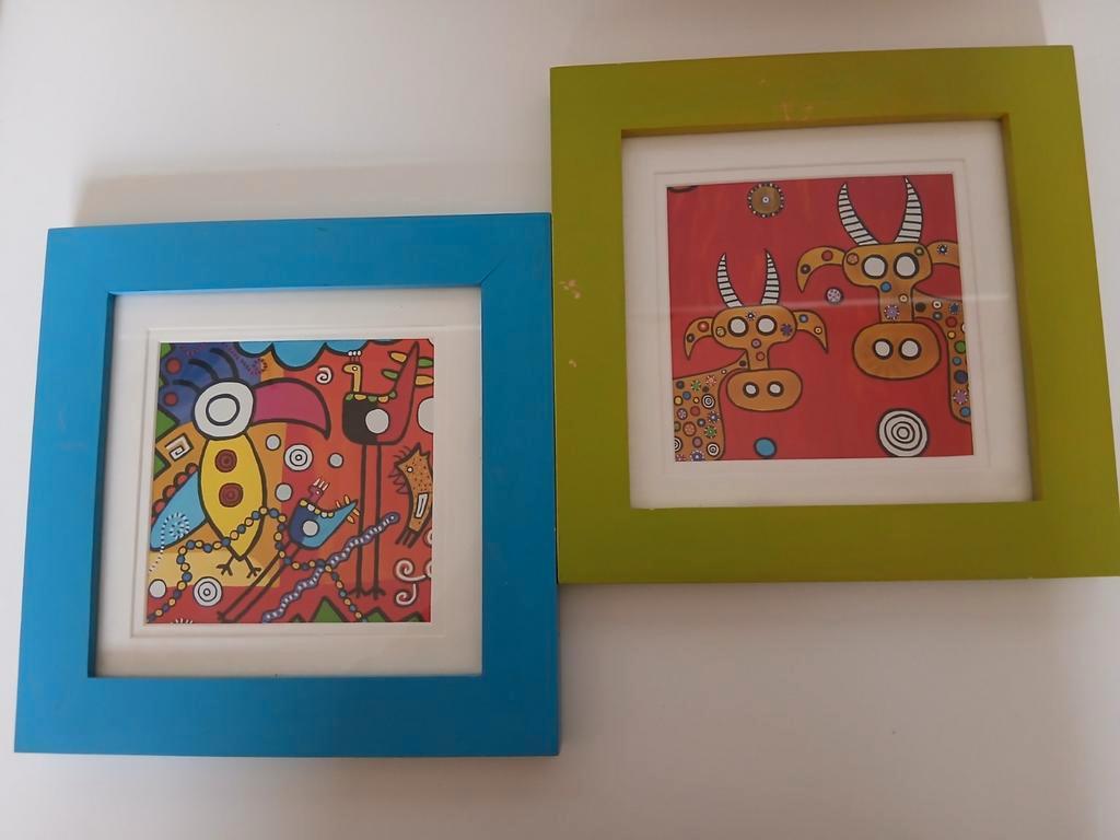 Gratis 2 kleine afbeeldingen in lijst