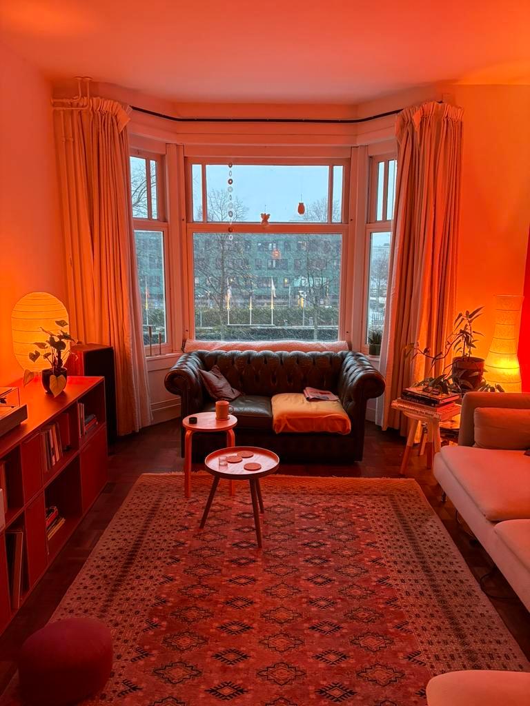 Groene chesterfield look-a-like