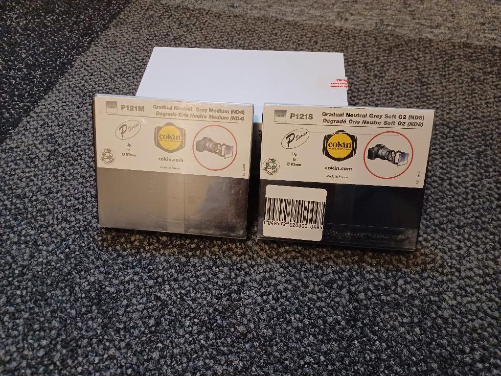 Cokin P121S (ND8) & P121M (ND4)