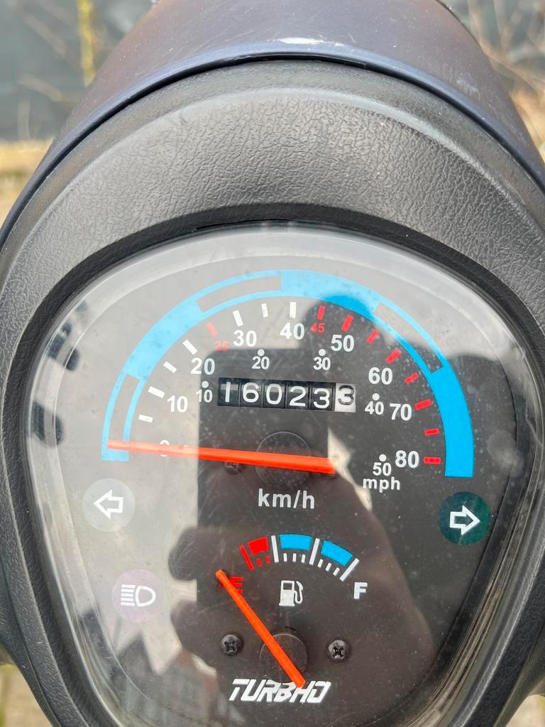 Sooter Turbho RP 50 4 takt start niet GY6