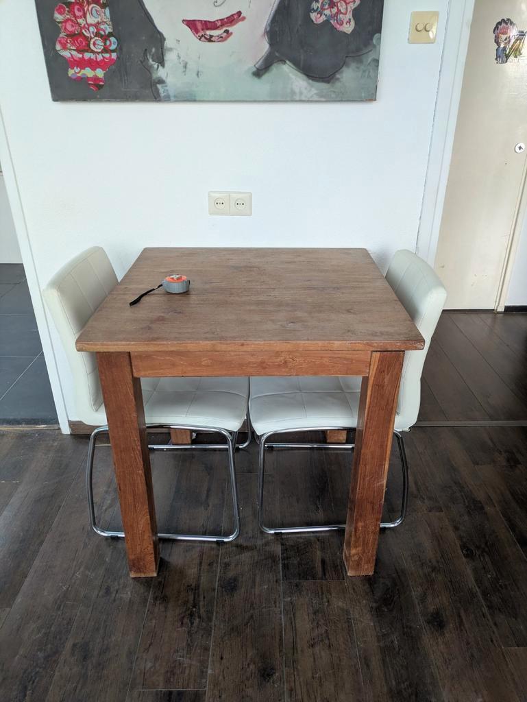 Vierkante Eettafel - 80x80 cm