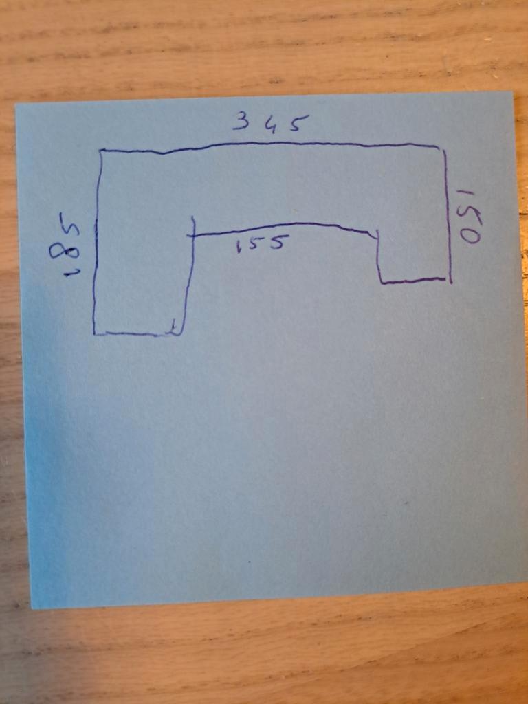 Gratis grote hoekbank op te halen