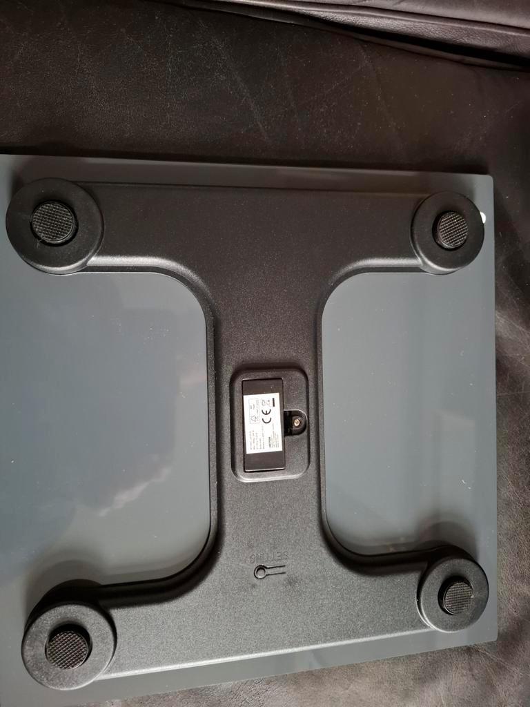 Digitale weegschaal op batterijen