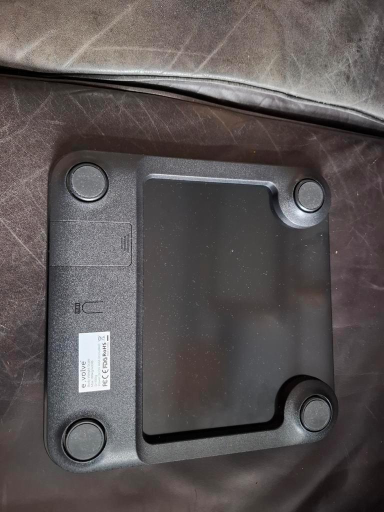 Digitale weegschaal op batterijen