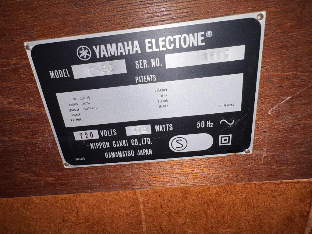 Electone C-35 electronisch orgel