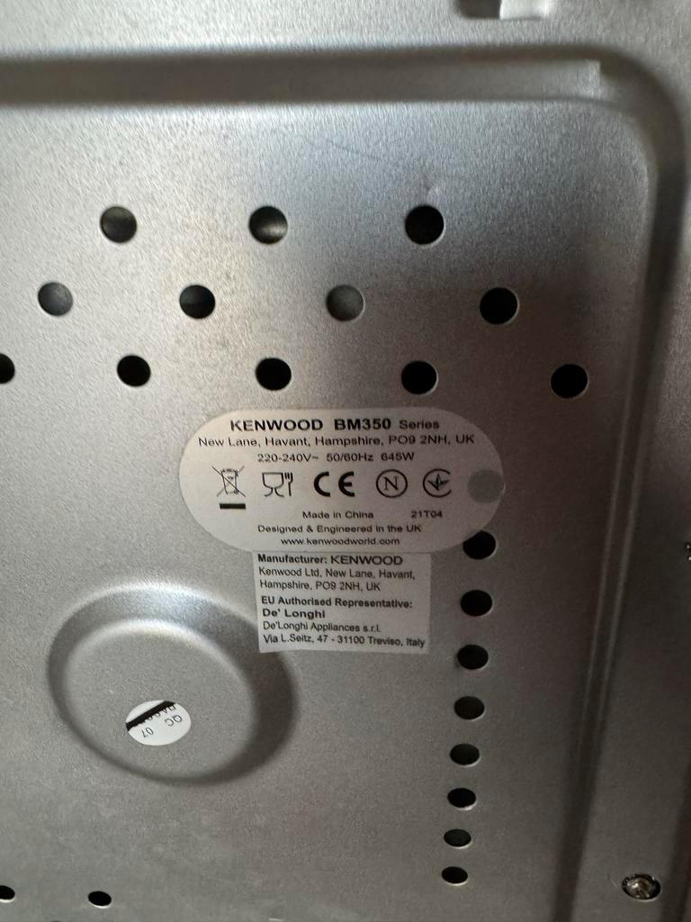 Kenwood BM350 Broodbakmachine