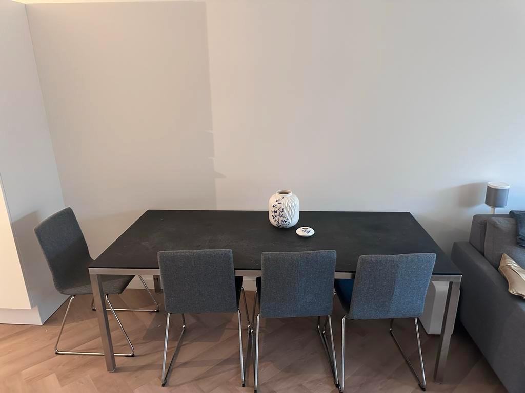 Natuurstenen eettafel - 90x200 cm