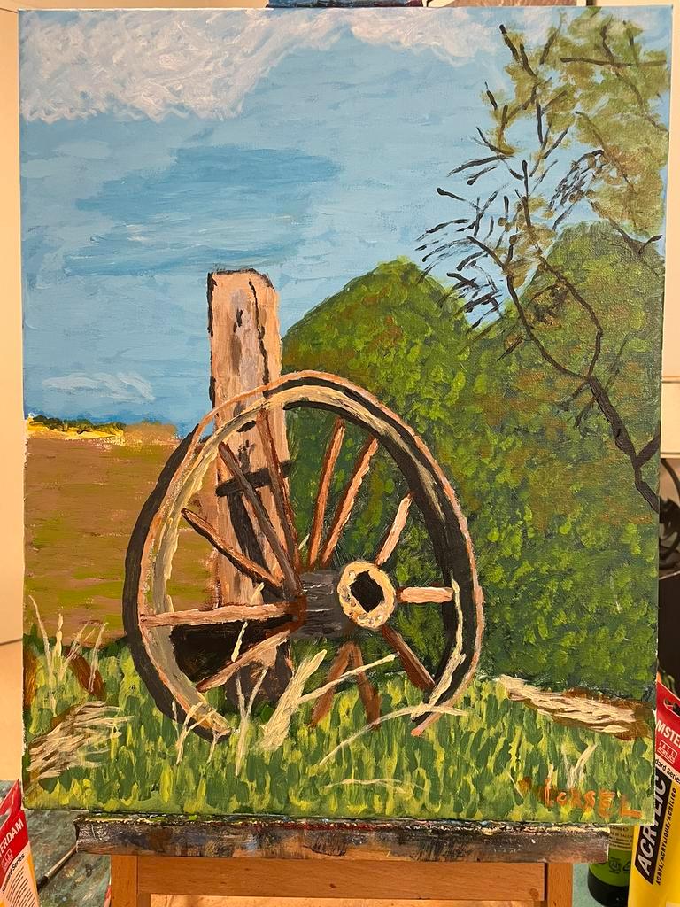 Schilderijen te koop, geen vaste prijs