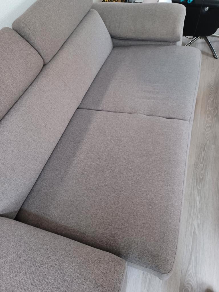 3 zits bank kleur bruin- grijs