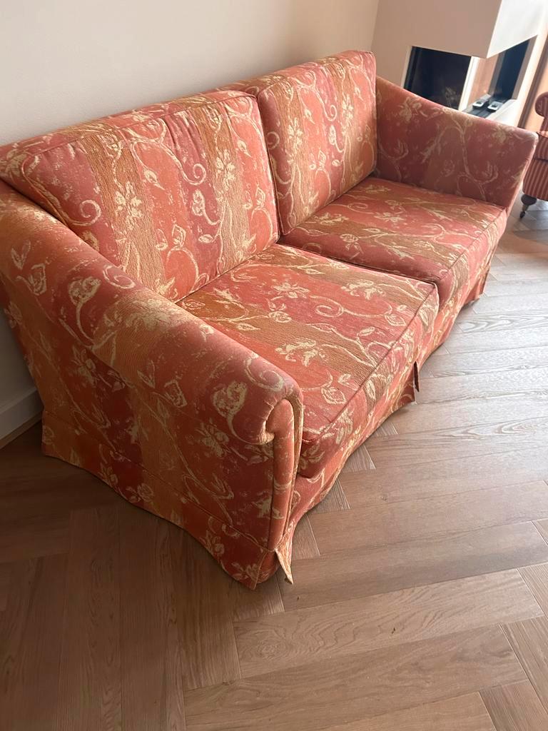 Kleine vintage bank - 180x90 cm moet snel weg!