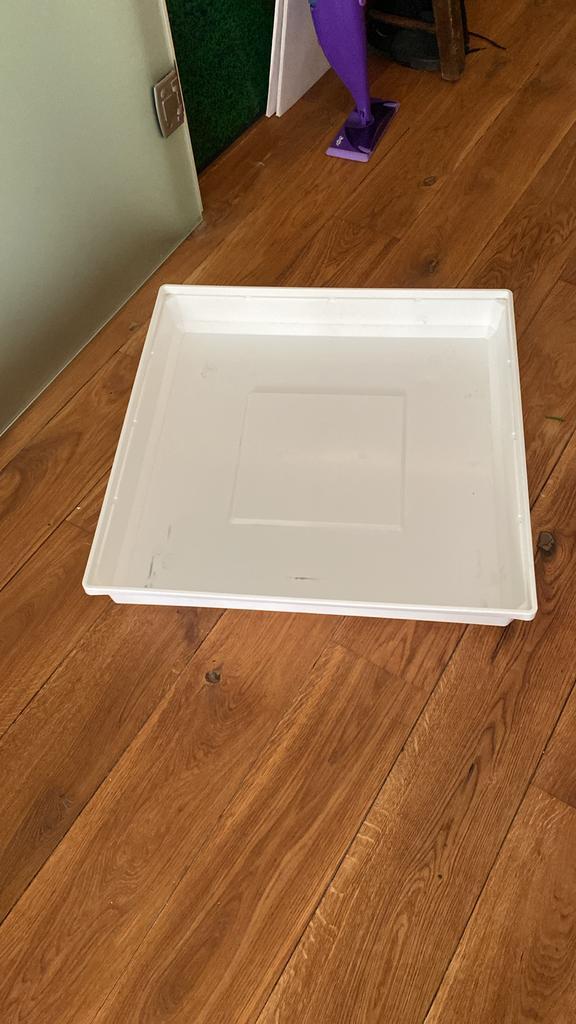 Wasmachine lekbak -70x70