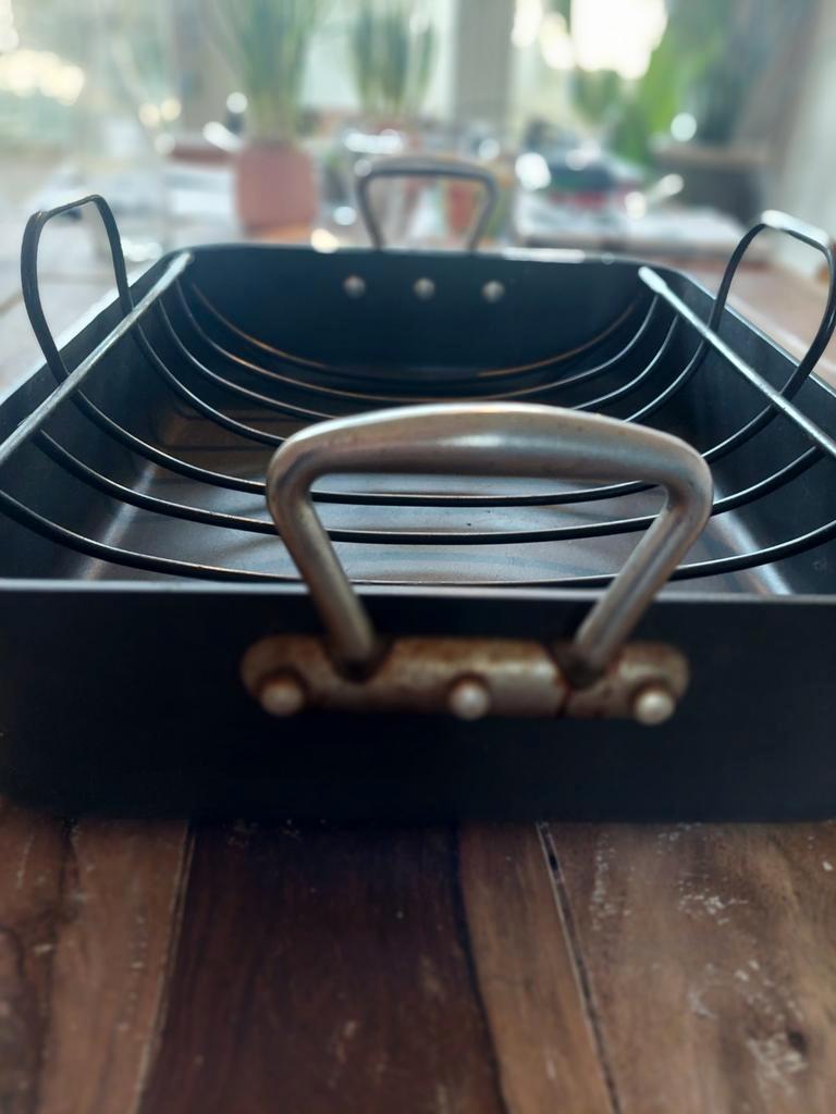 Ovenschaal met rooster - 41x33,5x10 cm