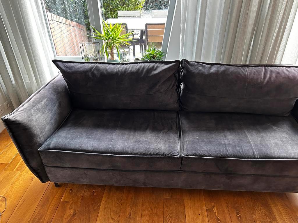 Urban Sofa driezitsbank - Donkergrijs, nette staat