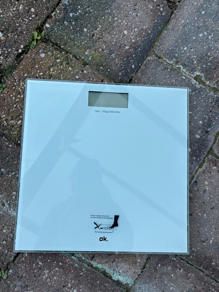 Digitale Personenweegschaal OK. - Max. 150kg