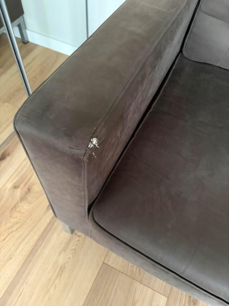 Bruine Fauteuil, graits af te halen