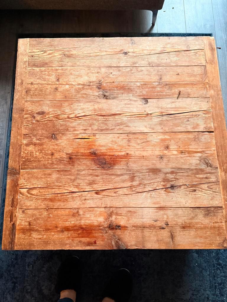 Houten Salontafel - Kan nog een ronde mee!