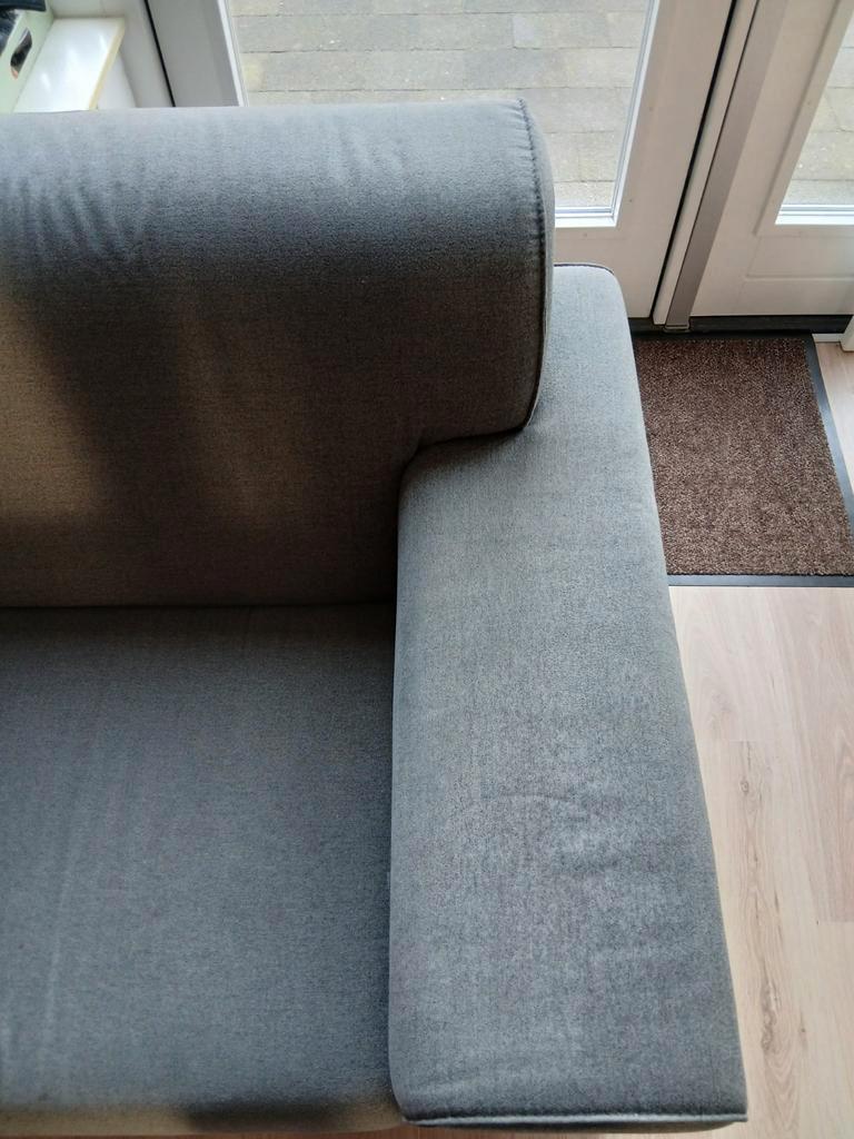 GRATIS grijze grote hoekbank