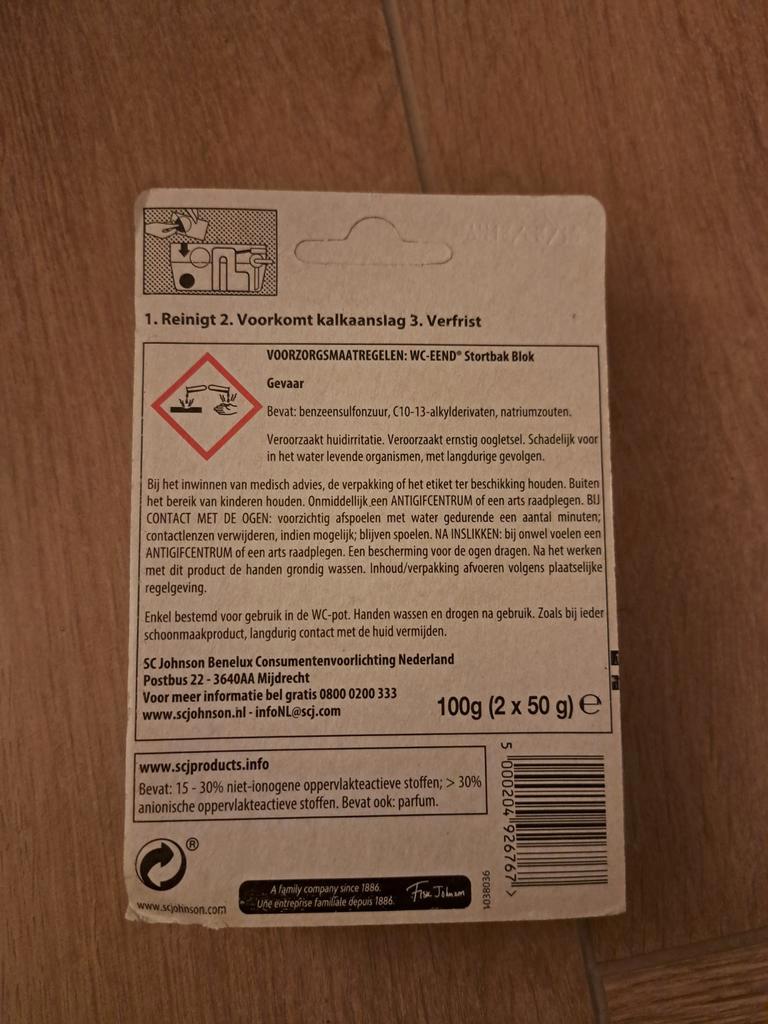 12x WC Eend Stortbakblok Marine