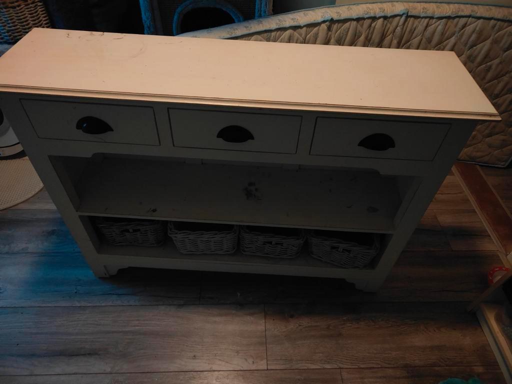 Sidetable met lades en mandjes - Opknapper