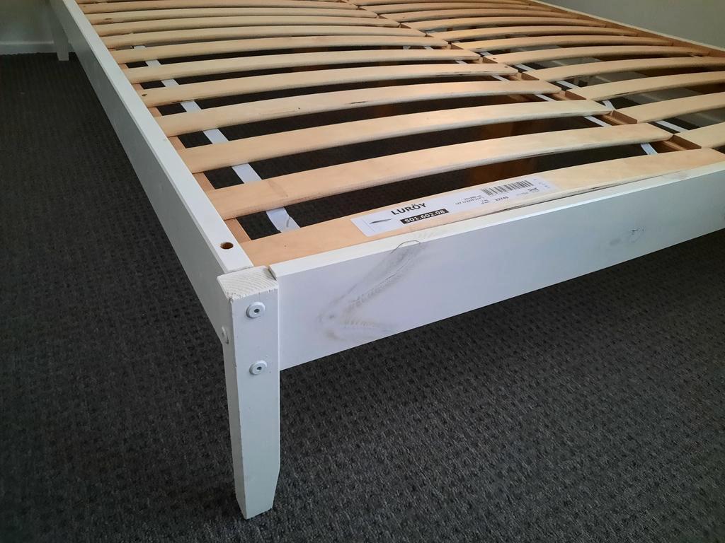 Gratis Bedframe 140cm incl. Lattenbodem