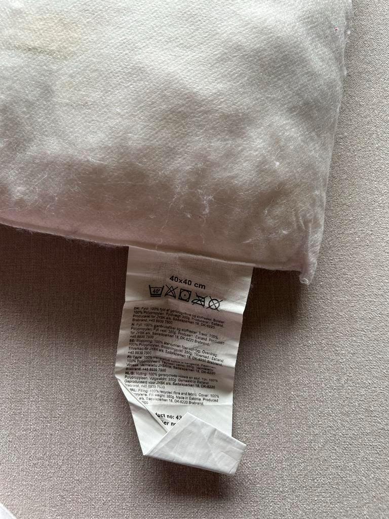 Roze sierkussens V&D - 40x40 cm