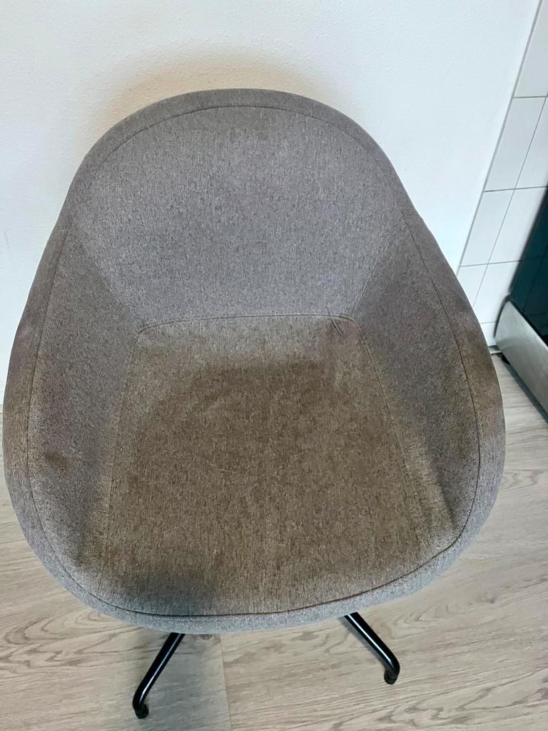 Set van 4 grijze stoelen