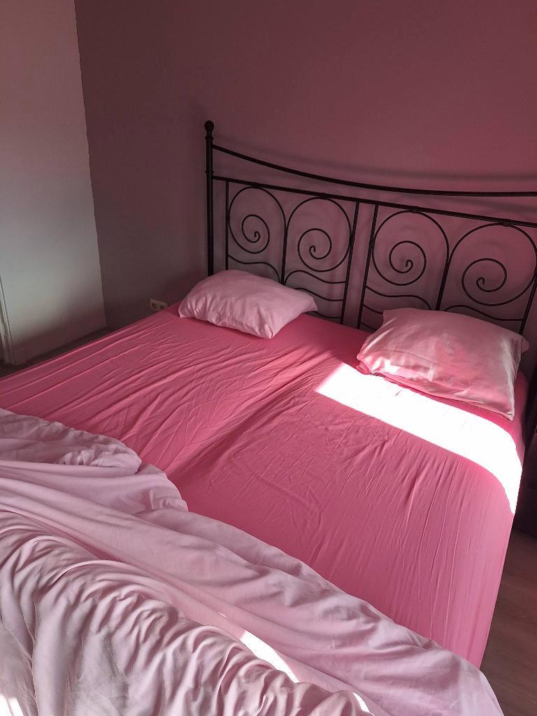 Zwart metalen bed frame - GRATIS AFHALEN