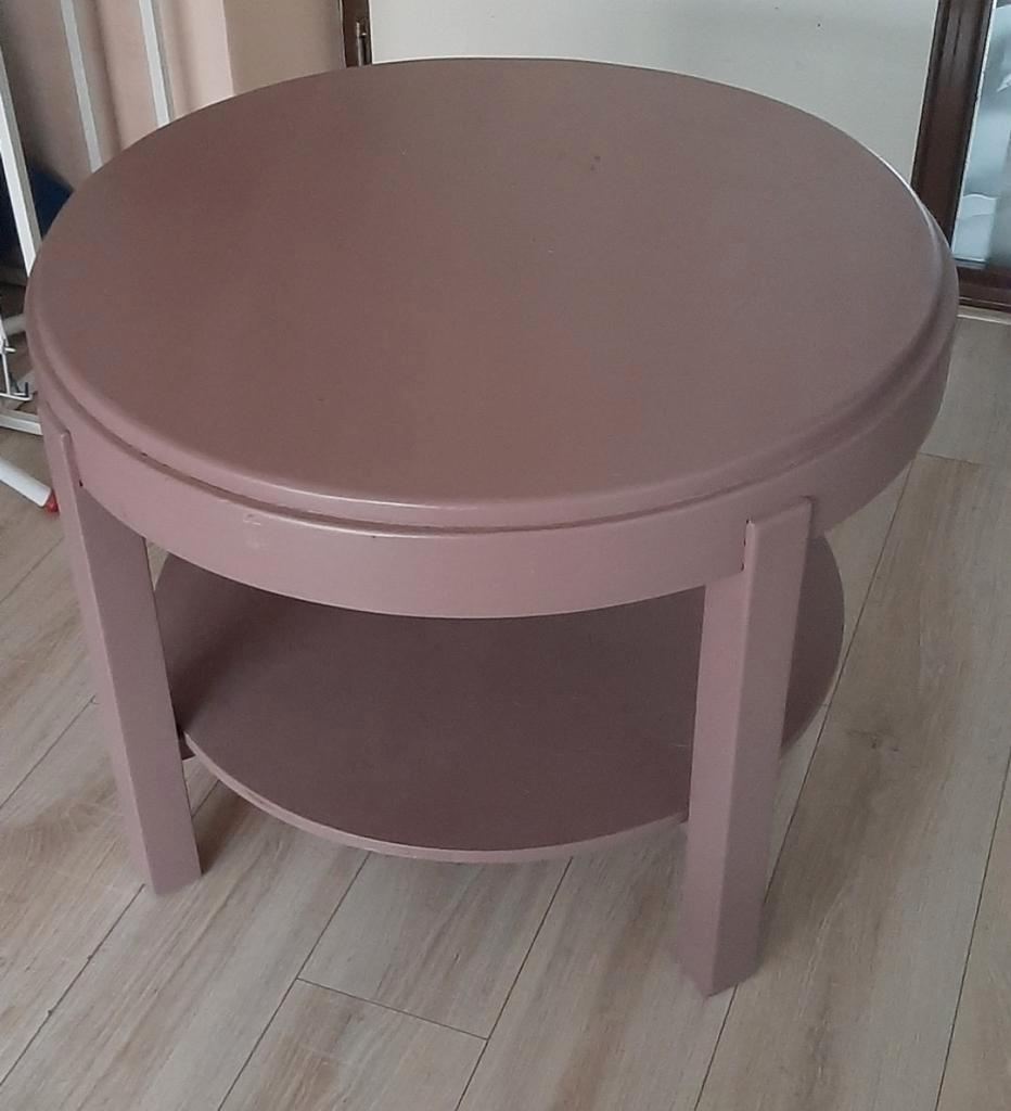 Gratis mooie salontafel. 80 cm doorsnee x 60 cm hoog