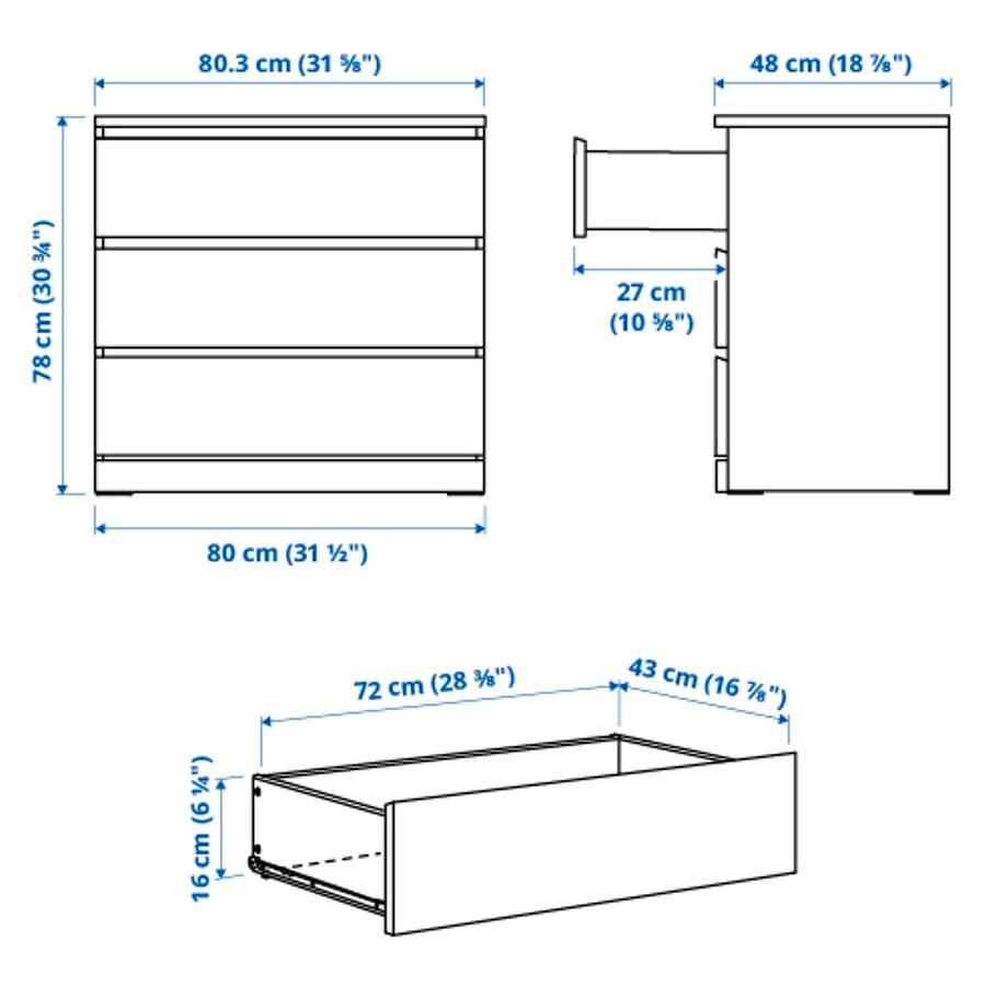 Ikea Malm ladekast