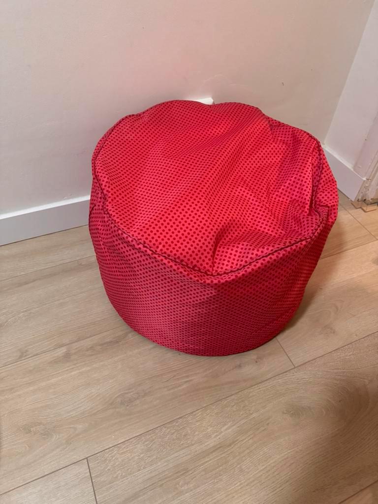 Bureaustoel en zitzak