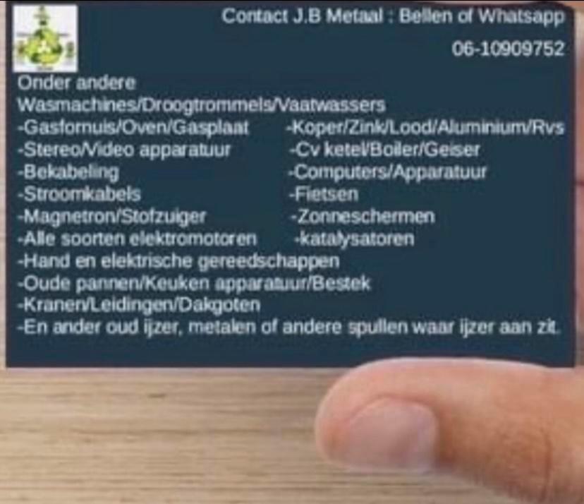 Gratis ophaalservice oude telefoon,laptop,pc