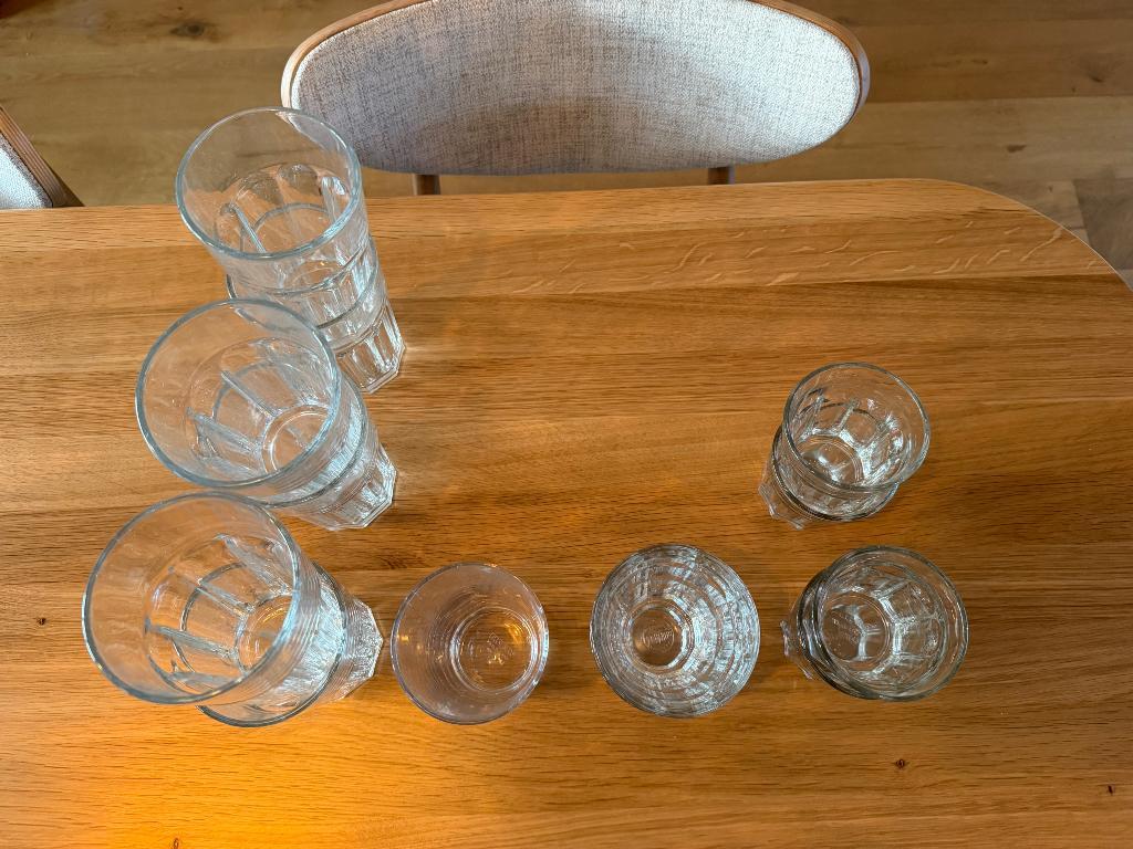 Drinkglazen / waterglazen / limonadeglazen / servies