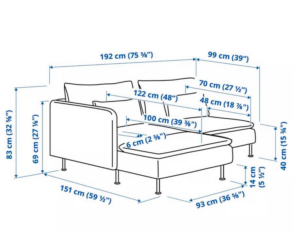 Fijne bank, hoekbankje, chaise longue, grijs.