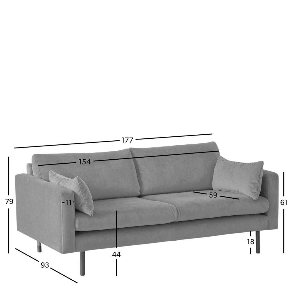 Nous Living 2-zits bankje Adam