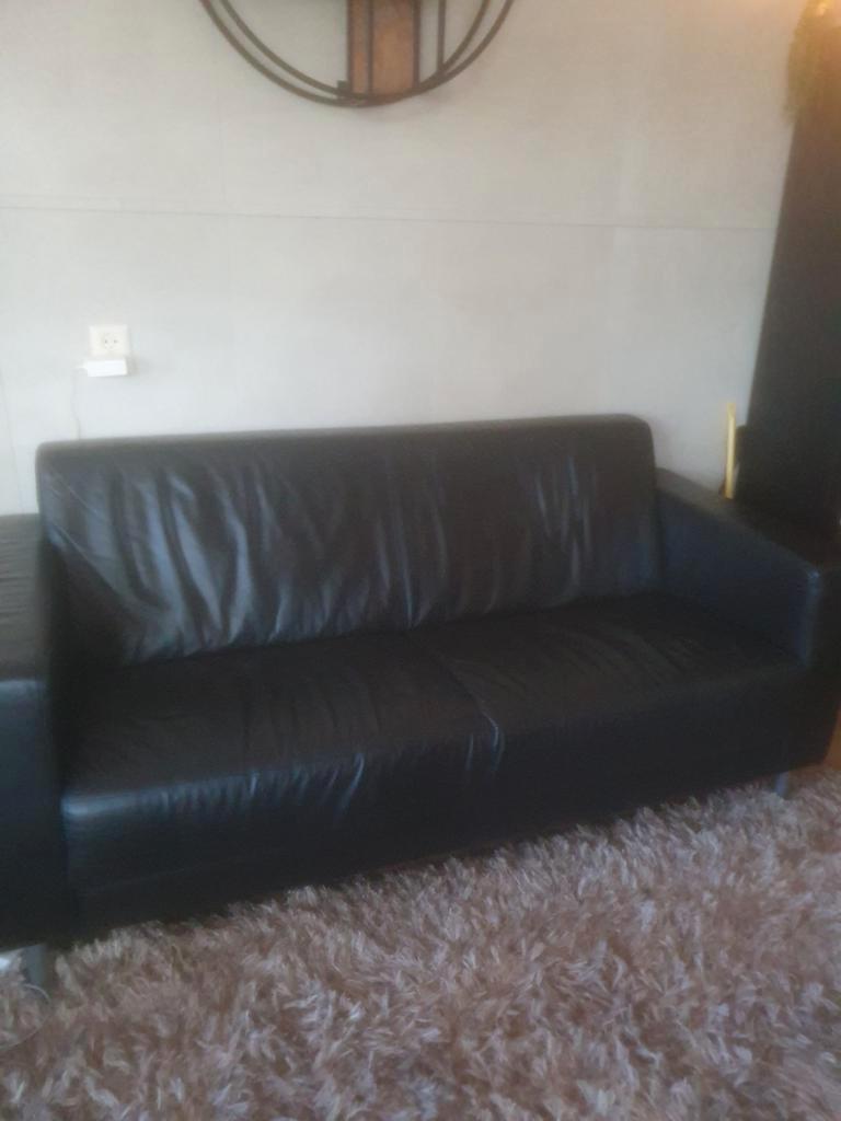 Montel leren bankje - 180 cm