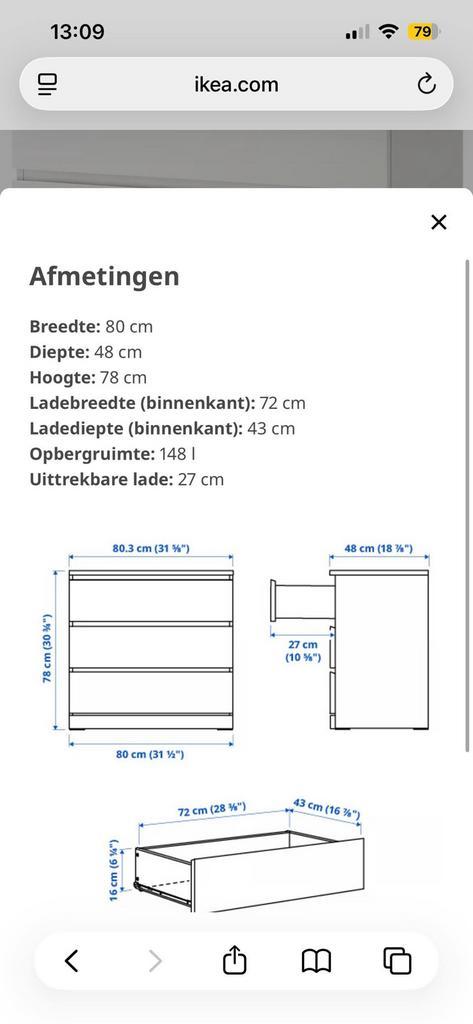Ikea ladekast