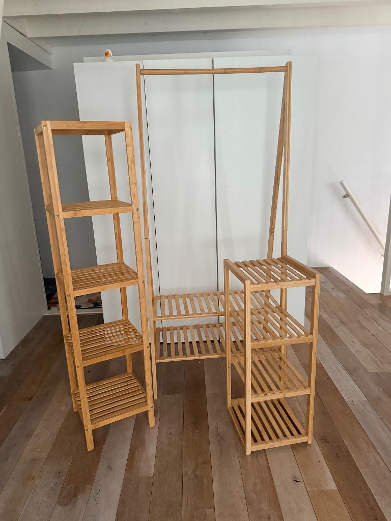 Klerenrek + kastjes