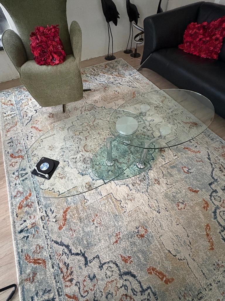 Glazen salontafel  gratis