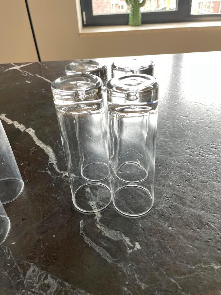 Glazen - 6x normaal, 4x longdrink - Wegens verhuizing