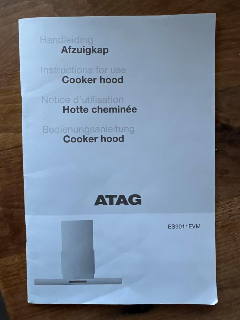 Defecte ATAG Afzuigkap - Gratis af te halen