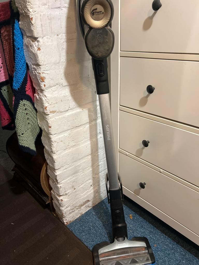 Philips SpeedPro Max Stofzuiger - Gebruikt geen oplader