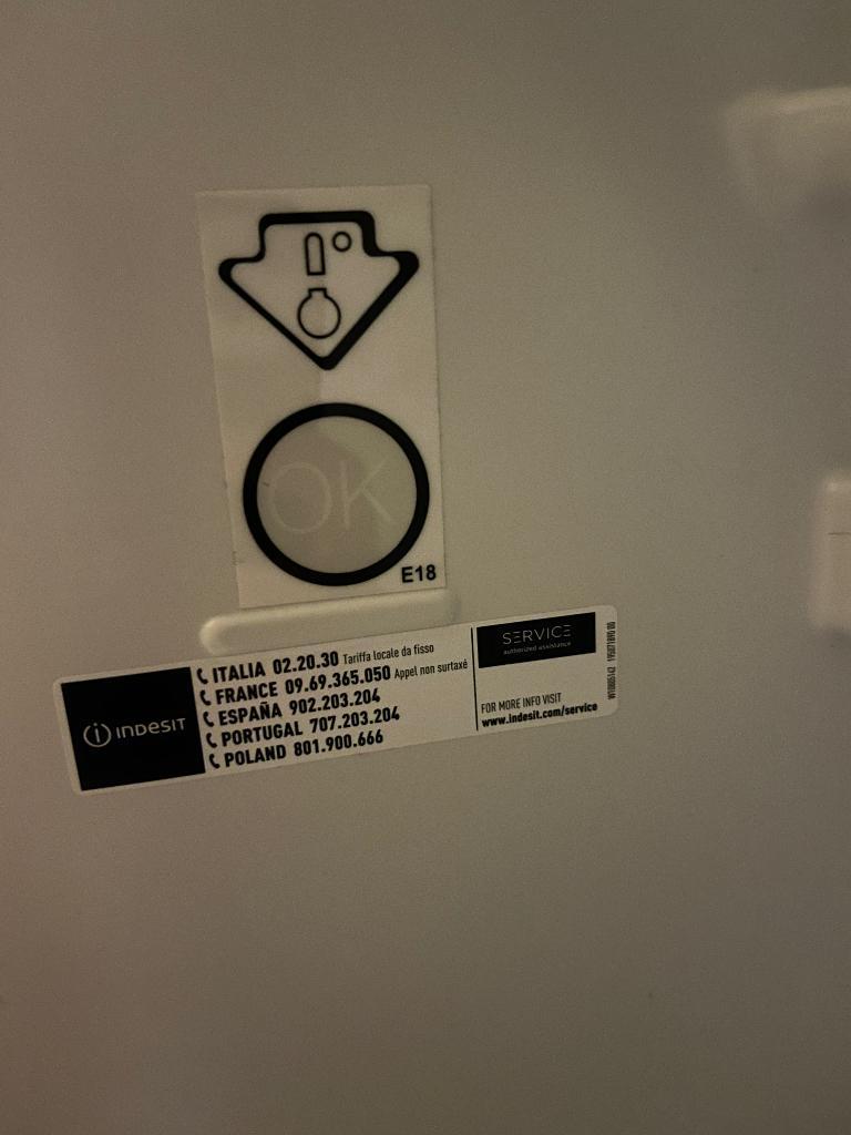 Indesit Koelvriescombinatie voor onderdelen