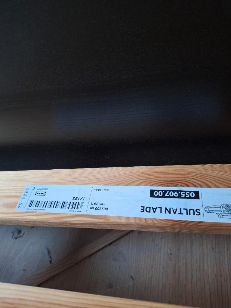 MALM IKEA bed GRATIS, + SultanLade  80x200 cm