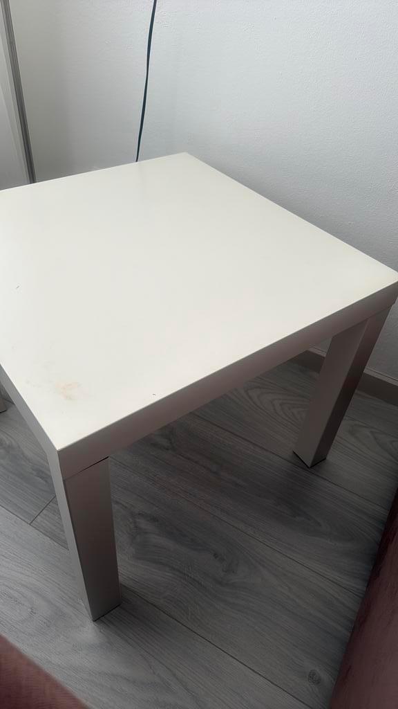 Ikea bijzettafel wit